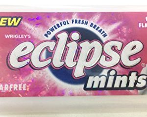 (Pack of 10) Eclipse Powerful Sugar-Free Mints - Berry Flavor 8.1g Mini Pack
