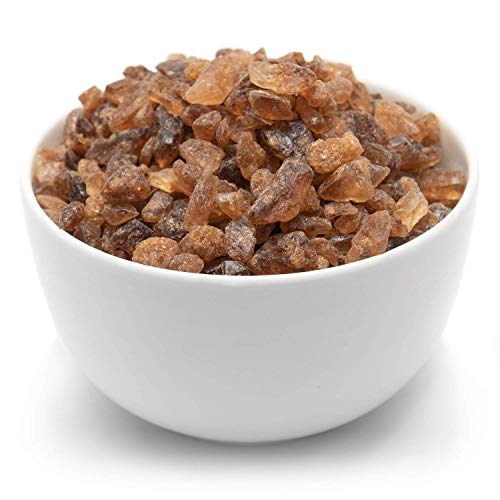 Tea Forte Amber Rock Sugar for Tea, Pure Cane Sugar Crystals, 1 Pound Bag