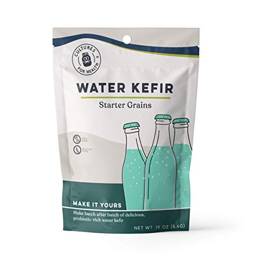 Water Kefir Grains | Cultures for Health | Organic, Gluten Free, Non GMO