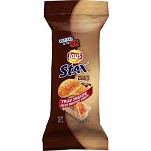 Lay's Stax Mesquite BBQ Flavored Potato Crisps, 2 Ounce (18 Count)