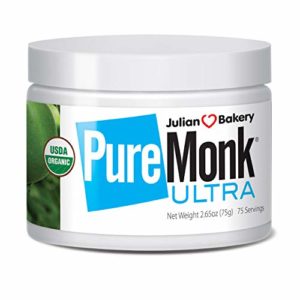 Pure Monk Ultra (Organic) (v50% Monk Fruit Extract) (0g Sugar) Sweetener 2.65 oz (75 Servings)