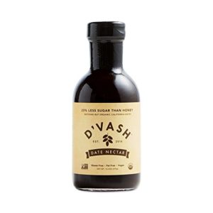 D'vash Organic Date Nectar, 16.6 oz | Organic California Dates, Non-GMO and Vegan