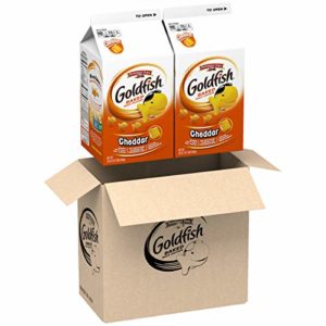 Pepperidge Farm Goldfish Cheddar Crackers, 60 oz. Box, 2-count 30 oz. Cartons