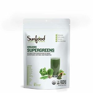 Sunfood Supergreens Organic Drink Mix (Sun is Shining) 8 oz
