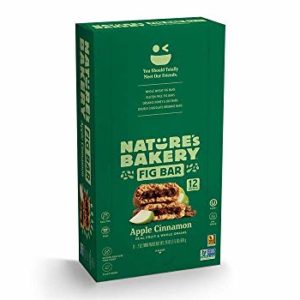 Nature's Bakery Whole Wheat Fig Bars, Apple Cinnamon (12 Bars), Packaging May Vary, Non GMO, Vegan Snacks