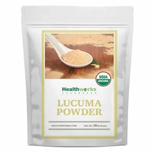 Healthworks Lucuma Powder Raw Organic (16 Ounces / 1 Pound) | All-Natural & Certified Organic | Keto, Vegan & Non-GMO | Peruvian Origin | Antioxidant Superfood | Smoothies, Cereal & Ice Cream