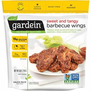 Gardein Mild And Tangy Barbecue Chicken Wing, 9 Ounce -- 8 per case.