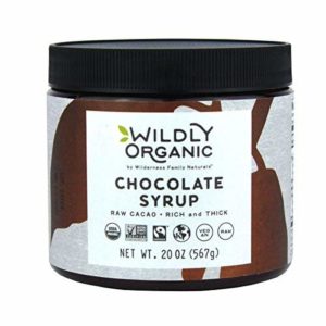 Organic Chocolate Syrup, Fairtrade Certified, Rich And Thick, Made With Only Two Ingredients, Processed Without Heat, Raw, Vegan, Non-GMO, Kosher - 20 Oz