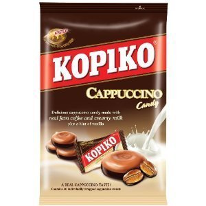 4 Packs Kopiko Cappuccino Candy 4.23 Oz.