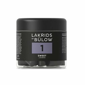 Lakrids by Bülow NO. 1 Sweet 150g- Danish Confectionery Licorice