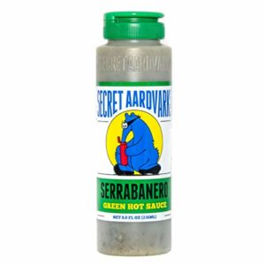 Secret Aardvark - Serrabanero Green Hot Sauce, 8oz
