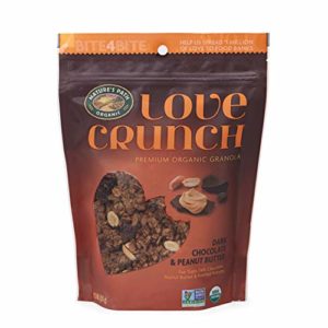 Nature's Path Organic Love Crunch Premium Granola, Dark Chocolate Peanut Butter, 11.5 Ounce, Pack of 6