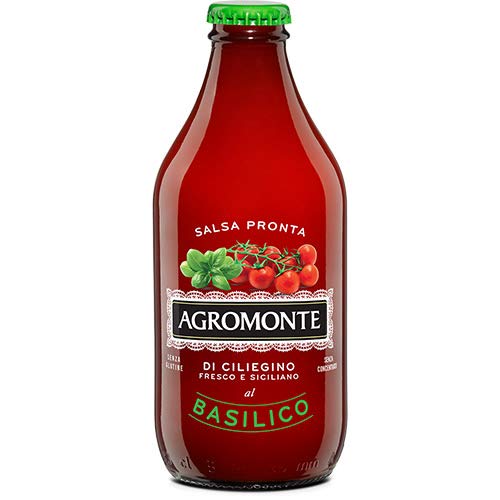 Ready Cherry Tomato Sauce with Basil by Agromonte (330 gram)