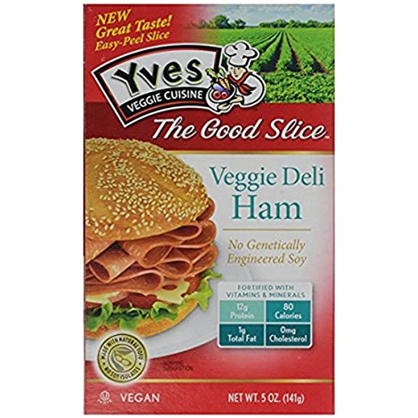 Yves Veggie Deli Sliced Ham, 5.5 Ounce (pack Of 8)