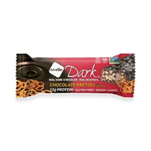 NuGo Dark Chocolate Pretzel Bar, 1.76 oz (12 Pack)