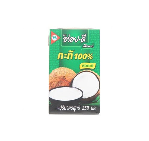 Aroy-d 250ml Original Coconut Milk 100% - Hello-Halal