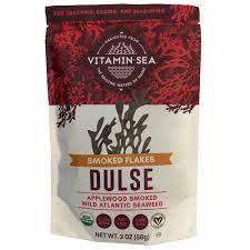 VitaminSea Organic Applewood Smoked Dulse - Flakes 2 oz / 56.5 G Maine Coast Seaweed - USDA & Vegan Certified - Kosher - Perfect for Keto or Paleo Diets - (AWSDF2)