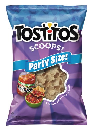 Tostitos Scoops! Tortilla Chips, Party Size! (14.5 Ounce)