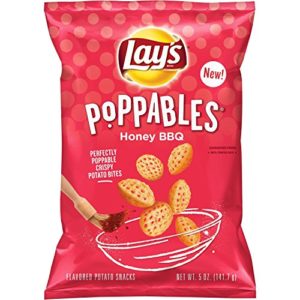 Lay's Poppables Honey Barbecue Flavored Potato Snacks, 5 Ounce