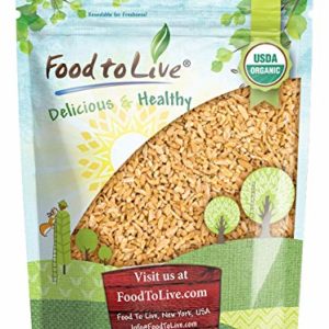 Organic Cracked Freekeh, 1 Pound - Whole Grain, Non-GMO, Vegan, Roasted Green Wheat, Healthy Ancient Supergrain Farik, High in Protein and Dietary Fiber, Bulk Frikeh, Product of the USA