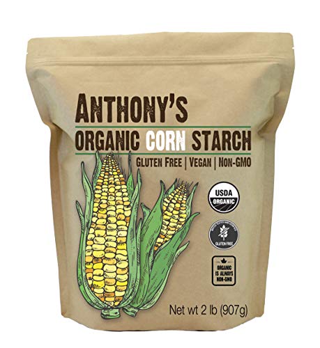 Anthony's Organic Cornstarch, 2lbs, Gluten Free, Vegan & Non GMO