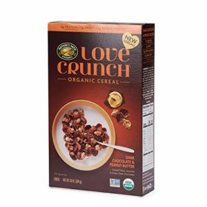 Nature's Path Love Crunch Organic Cereal, Dark Chocolate Peanut Butter, 6 Count