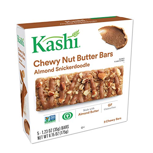 Kashi Almond Snickerdoodle Chewy Granola Nut Butter Bars, 6.15 oz