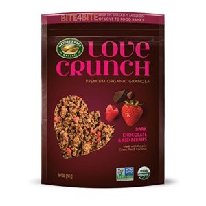 Nature's Path Organic Premium Love Crunch Granola Dark Chocolate & Red Berries ,26.4oz ,(2 Pack)