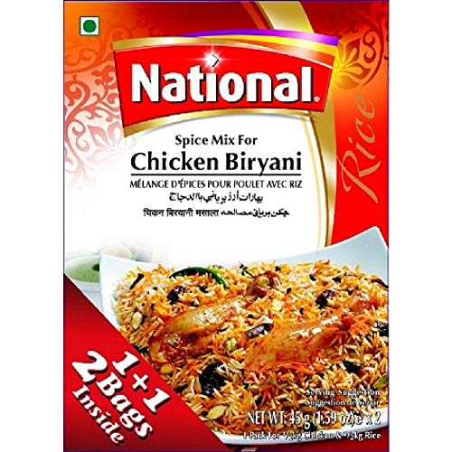 NATIONAL Chicken Biryani Masala 50g x 2 (2nd Bag Inside)