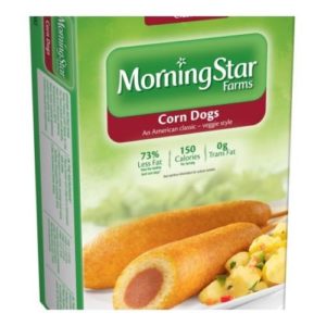 MorningStar Farms Veggie Corn Dogs 10OZ (Pack of 8)