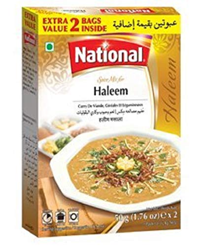 NATIONAL Haleem Masala 50 g x 2 (2nd Bag Inside)