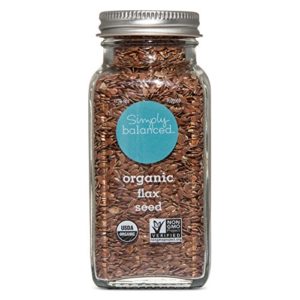 Simply Balanced Organic Flax Seed, 3.8OZ (One Pack)