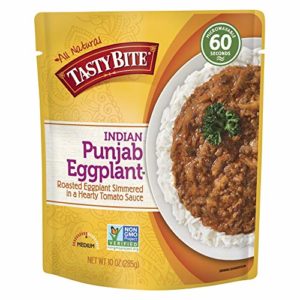 Tasty Bite Indian Entrée, Punjab Eggplant, 10 Ounce (Pack of 6)