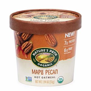 Nature's Path Maple Pecan Oatmeal Cups, Healthy & Organic, 1.94 Ounces (Pack of 12)