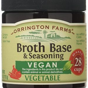 Orrington Farms Vegan Vegetable Broth Base & Seasoning, 6 Ounce (Pack of 1)