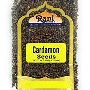 Rani Cardamom (Elachi) Seeds Indian Spice 3.5oz (100g) ~ All Natural | Vegan | Gluten Free Ingredients | NON-GMO | Indian Origin