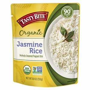 Tasty Bite Jasmine Rice 8.8 Ounce (Pack of 6), Thai Style Fragrant Jasmine Rice, Fully Cooked, Ready to Serve, Microwaveable, Vegan Gluten-Free No Preservatives