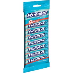 Wrigley's Freedent Spearmint Gum, 5-Stick Pack (8 Count)