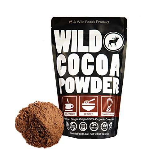 Raw Organic Cacao Powder, Handcrafted, Single-Origin, Non-Alkalized Cocoa from Peru, Heavy Metal Tested, Non-GMO, Gluten-Free, Vegan, Paleo (12 ounce)
