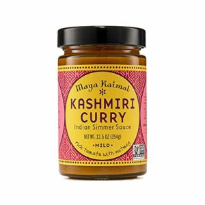 Maya Kaimal Kashmiri Curry Indian Simmer Sauce, 12.5 Ounce, Mild
