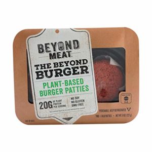 Beyond Meat Plant-based Burger Patties, 8 oz (8 Pack, 16 Patties Total)