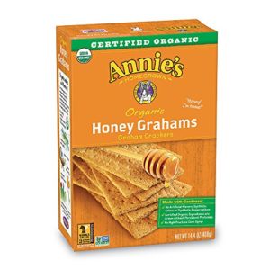 Annie's Organic Graham Crackers, Honey Grahams, 14.4 oz Box
