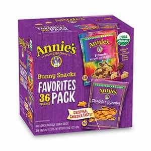 Annie's Homegrown Bunny Snacks Favorites Variety Pack, 36 Count