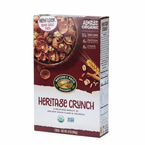 Nature's Path Heritage Crunch Cereal, Healthy, Organic, 14 Ounce Box (Pack of 6)