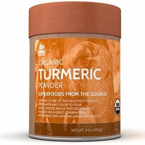 OMG! Superfoods Organic Turmeric Powder - 100% Pure, USDA Certified Organic Turmeric Powder - 6oz
