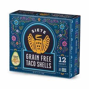 Siete Grain Free Taco Shells, 4-Pack, 48 Taco Shells