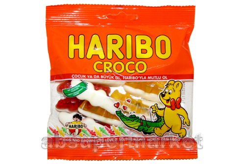 Haribo Halal Croco 100g (Aromali Karisik Yumusak Seker)
