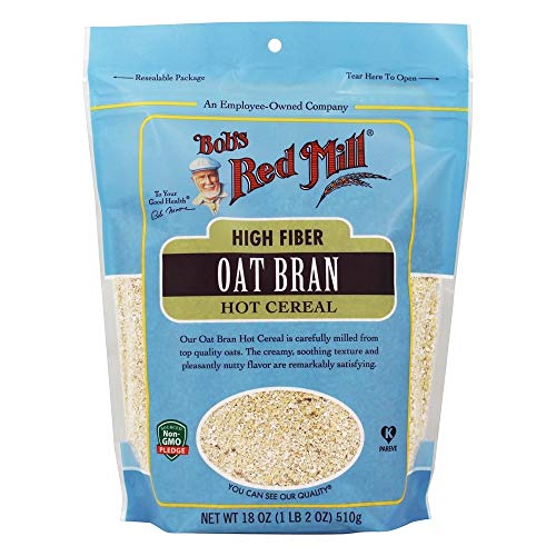 Bob's Red Mill Resealable Oat Bran Hot Cereal 18 Ounce