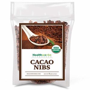 Healthworks Cacao/Cocoa Nibs Raw Organic (80 Ounces / 5 Pound) | Unsweetened Chocolate Substitute | Certified Organic | Keto, Vegan & Non-GMO | Antioxidant Superfood | Peruvian Bean/Nut Origin