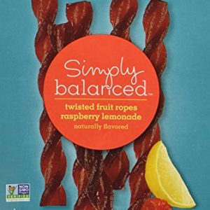 Simply Balanced Twisted Fruit Ropes - Raspberry Lemonade (8 Count)